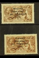 1922 DOLLARD SEAHORSES 2s6d Sepia Brown, And Reddish Brown, SG 17/18, Fresh Mint. (2) For More Images, Please... - Otros & Sin Clasificación