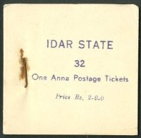 IDAR 1944 2 Rupee COMPLETE BOOKLET  Containing Eight Panes Of Four Of The 1a Violet, SG 4, With Interleaving. Fine... - Otros & Sin Clasificación