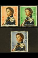 1962-73 $5, $10 & $20 Annigoni Top Values, SG 208/10, Fine Never Hinged Mint, Very Fresh. (3 Stamps) For More... - Other & Unclassified