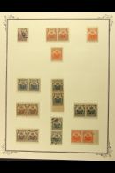 1891 Group Of Imperf Singles Or Proofs Of The 1891 Issue, Small Postmark Range On 1893-95 Issues - Note "12" In... - Haití