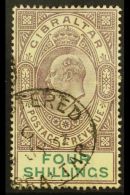 1903 4s Dull Purple & Green, SG 53, Fine Used For More Images, Please Visit... - Gibilterra