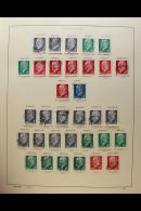 1961-1971 WALTER ULBRICHT DEFINITIVES - SPECIALIZED USED COLLECTION. A Superb Cds Used Collection Expertly (all... - Other & Unclassified