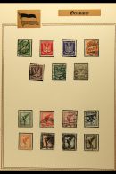 1919-55 AIR SETS COLLECTION Presented On Album Pages. A Mint & Used Collection Of Complete Sets, Inc 1924 Set... - Sonstige & Ohne Zuordnung