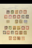 1872-1945 WONDERFUL COMPREHENSIVE COLLECTION On Leaves, Some Mint But Mostly Fine Used Stamps, Mainly All... - Altri & Non Classificati