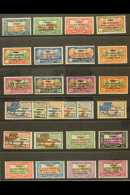 NEW CALEDONIA 1933 Paris-Noumea Air Complete Overprinted Set, Yvert 3/28, Fine Mint. (26 Stamps) For More Images,... - Sonstige & Ohne Zuordnung