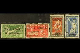 LEBANON 1924 "GRAND LIBAN" Surcharges On Olympic Games Complete Set (Yvert 18/21, SG 18/21), Never Hinged Mint,... - Sonstige & Ohne Zuordnung