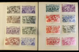 GRANDES SERIES 1946 AIR "Du Tchad Au Rhin" Complete Omnibus Set, Very Fine Mint. (90 Stamps) For More Images,... - Otros & Sin Clasificación