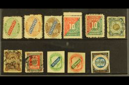 LOCAL STAMPS 19th Century All Different Selection On A Stock Card, Inc Helsingfors (x8), Tammerfors (x2) &... - Autres & Non Classés