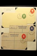 POSTAL STATIONERY 1947-72 Clean Unused Or Used Group Which Includes 1947-49 3d And 7d Air Letters Unused, 1957-62... - Fidji (...-1970)