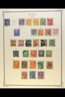 1865-1973 COLLECTION On Pages, Some Mint But Mainly Used Virtually ALL DIFFERENT Stamps, Inc 1865-72 To 1r Green... - Equateur