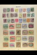 1874-1937 USED COLLECTION Almost Complete For The Period Lot On Printed Album Pages, We See All Basic Issues From... - Dominica (...-1978)