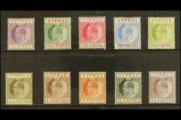 1902-04 Ed VII Set Complete, Wmk Crown CA, SG 50/59, Very Fine And Fresh Mint. (10 Stamps) For More Images, Please... - Sonstige & Ohne Zuordnung