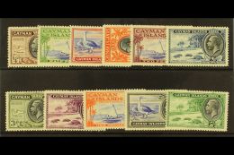 1935 Pictorial Set To 5s, SG 96/106, Fine Mint, The 6d To 5s Are Never Hinged. (11) For More Images, Please Visit... - Iles Caïmans