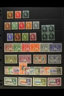 1900-1936 FINE MINT COLLECTION An ALL DIFFERENT Collection Presented On A Pair Of Stock Pages. Includes 1900 Set,... - Caimán (Islas)