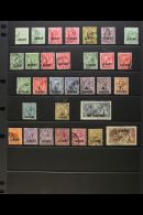 1905-21 USED SELECTION On A Stock Page. Includes British Currency KEVII 1905 Range To 6d, KGV With (Turkish... - Levante Británica