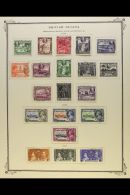1900-1963 ALL DIFFERENT USED COLLECTION Presented Neatly On A Set Of Printed Pages. Includes 1900-03 Set To 48c,... - Guyana Britannica (...-1966)