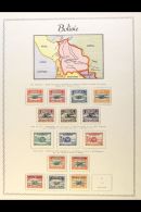 AIR POST ISSUES 1924-1947 COMPREHENSIVE FINE MINT COLLECTION On Pages, All Different, Inc 1924 Set, 1930 5c On... - Bolivien