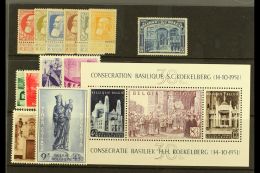 1905 - 1951 FRESH MINT SELECTION Better Values With 1905 Set To 1fr Orange, 1915 5Franken Blue, 1951 Koekelberg... - Autres & Non Classés