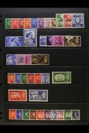 1948 - 1964 COMPLETE MINT COLLECTION Lovely Fresh Collection On Stock Pages, SG 51to L12including Differing Types... - Bahrein (...-1965)