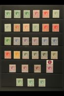 1938-52 MINT DEFINITIVE SELECTION Presented On A Stock Page. Includes An Attractive & Complete Set With Most... - Other & Unclassified
