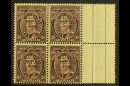 BRITISH COMMONWEALTH OCCUPATION FORCE (JAPAN) 1946-47 3d Purple-brown With T2 Overprint In Black (see Footnote In... - Altri & Non Classificati