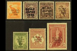 BRITISH COMMONWEALTH OCCUPATION FORCE (JAPAN) 1946-47 Complete Set, SG J1/7a, Never Hinged Mint. (7 Stamps) For... - Altri & Non Classificati