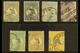 1915 'Roos, Second Watermark Complete Set, SG 24/30, Good To Fine Used With Nice 5s (7). For More Images, Please... - Other & Unclassified