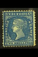 VICTORIA 1867 2s Dark Blue / Green Perf 13 On Saunders Paper, SG 130a, Mint. For More Images, Please Visit... - Otros & Sin Clasificación