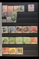 QUEENSLAND RAILWAY STAMPS 1894-1988 Mostly Used Collection On Stock Pages, All Different With Some Additional... - Otros & Sin Clasificación