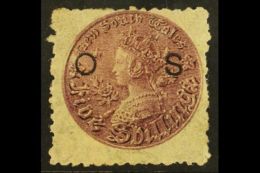 NEW SOUTH WALES OFFICIAL 1880-88 5s Rose- Lilac Perf 10, SG O14b, Mint Good Part OG, Signed Stolow. For More... - Otros & Sin Clasificación