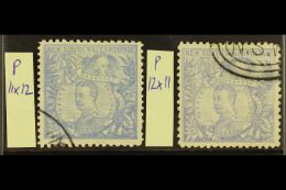 NEW SOUTH WALES 1890 20s Perf 11x12 And 20s Perf 12x11, Different Shades, SG 264cb, Fine Used, Fresh. (2 Stamps)... - Altri & Non Classificati