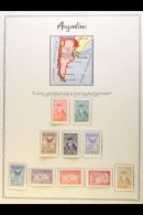 1928-1947 AIR POST ISSUES VERY FINE MINT COLLECTION On Pages, All Different, Inc 1928 Set (ex 1p), 1930 "Zeppelin"... - Other & Unclassified