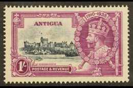 1935 1s Silver Jubilee With The "DOT BY FLAGSTAFF" Variety, SG 94h, Never Hinged Mint With Light Corner Crease.... - Altri & Non Classificati