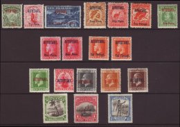 1903-1927 A Fine Mint Range Including, First Issue Set Of 3 Perf 14, Perf 11 3d To 1s,  1911 ½d Green,... - Aitutaki