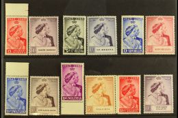 1948-49 ROYAL SILVER WEDDING Never Hinged Mint Sets From Nigeria, North Borneo, Pitcairn Islands, St Helena,... - Unclassified