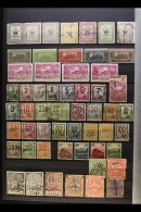 RAILWAY STAMPS Late 19th Century To 1960's World Mostly Used Collection On Stock Pages, Inc Belgium Railway... - Sonstige & Ohne Zuordnung