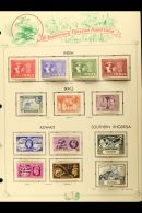 1949 U.P.U. OMNIBUS Good Range Of Complete Fine Mint Sets On Special Album Pages, Incl. Falkland Islands, Hong... - Other & Unclassified