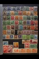 WORLD COLLECTION Late 19th Century To Early 2000's Mostly Used Stamps Arranged By Country In Two Stockbooks, We... - Otros & Sin Clasificación