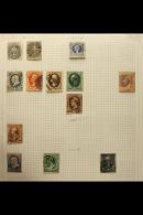 COLLECTOR'S ESTATE IN TWO ALBUMS PLUS STOCKBOOK 19th Century To 1970's Mint, Never Hinged Mint And Used, Some... - Sonstige & Ohne Zuordnung