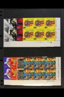1999 CYLINDER BLOCKS. Commemorative Issues Complete (twelve Millennium Sets & Royal Wedding Set) Collection Of... - Sonstige & Ohne Zuordnung