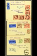 1924-25 Flown Covers All Bearing At Least One 1924 British Empire Exhibition Stamp. With 1924 (May) Cover From... - Ohne Zuordnung