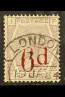 1880-83 6d On 6d Lilac, SG 162, Very Fine Used. For More Images, Please Visit... - Other & Unclassified