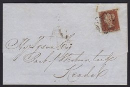 1843 (7 Jun) Wrapper Without Fold From London To Kendal Bearing An 1841 1d Red-brown With 2 Margins, Tied By Fine... - Altri & Non Classificati