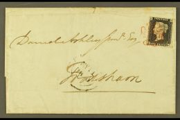 1840 Monday May 11th 1840 (The First Monday Posting) Entire Addressed To Frodsham From Kingsley Bearing A Four... - Otros & Sin Clasificación