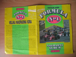 ZVECILNI GUMI FORMULA No1.NAGRADNI ALBUM IMPERIAL - Coches