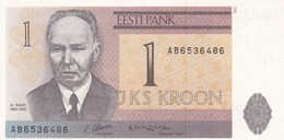 ESTONIA  1 KROON  1992   FDS - Estland