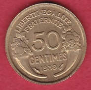 France 50 Centimes Morlon - 1939 - Sonstige & Ohne Zuordnung