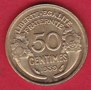 France 50 Centimes Morlon - 1939 - Andere & Zonder Classificatie
