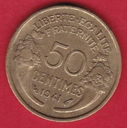 France 50 Centimes Morlon - 1941 - Andere & Zonder Classificatie