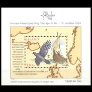 ICELAND 2003 STAMP EXHIBITION MNH MINIATURE SHEET - Nuevos